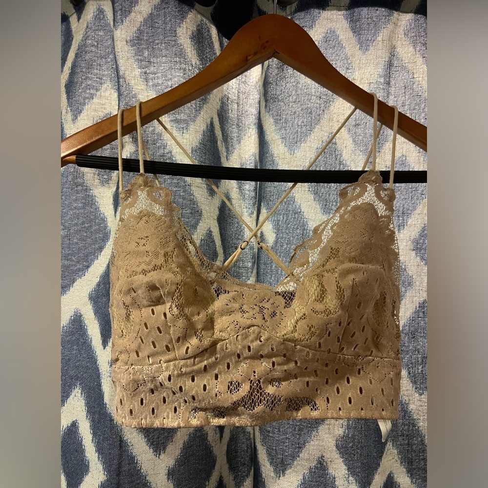 Free People One Tan Bralette Size XS